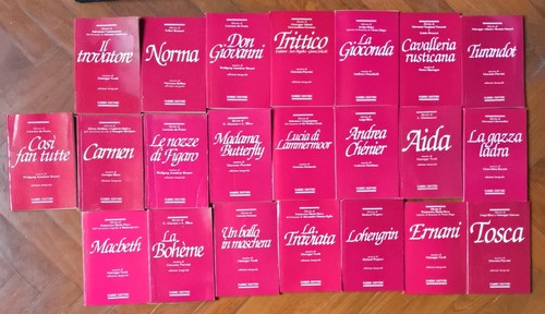 Lotto libretti musica - 22,